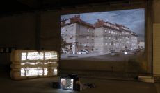 Am Südrand - Multimedia-Installation von Myriam Thyes + Eva Ursprung @ Steirischer Altweibersommer, Schaumbad - Freies Atelierhaus, Graz, 2012