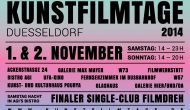 Kunstfilmtage Dusseldorf 2014 - excerpt of the poster