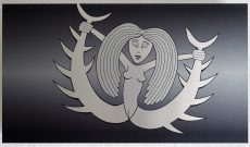 Global Vulva Plates, 2014: Double-tailed Mermaid (Italy)