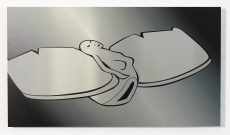 Global Vulva Plates: Winged woman, ice-age (Siberia)