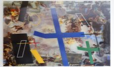 Kreuz und Fläche zu Raum, 2019, 3D-Lentikulardrucke