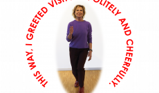 We Still Had To Curtsy, 2024-2026, c-prints mounted on aluminium DiBond, diameter 42 cm (or larger)