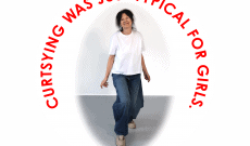 We Still Had To Curtsy, 2024-2026, c-prints on aluminium DiBond, 42 cm ø