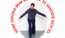 Wir mussten noch knicksen, 2024-2026, C-Prints auf Alu-DiBond, je 42 cm ø