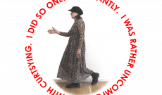 We Still Had To Curtsy, 2024-2025, c-prints mounted on aluminium DiBond, diameter 42 cm (or larger)