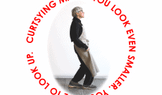 We Still Had To Curtsy, 2024-2026, c-prints mounted on aluminium DiBond, diameter 42 cm (or larger)