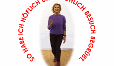 Wir mussten noch knicksen, 2024-2025, C-Prints auf Alu-DiBond, je 42 cm Durchmesser (oder größer)